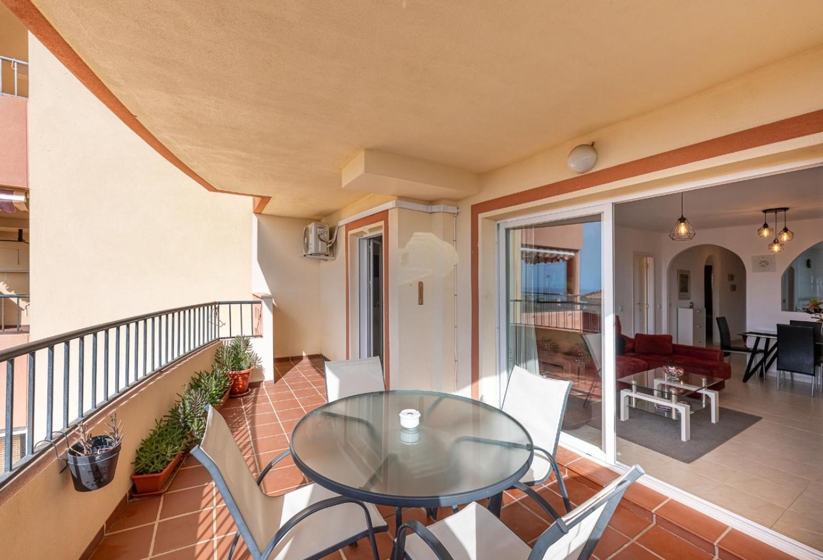Apartamento Acogedor Con Vista Al Mar Málaga Buitenkant foto