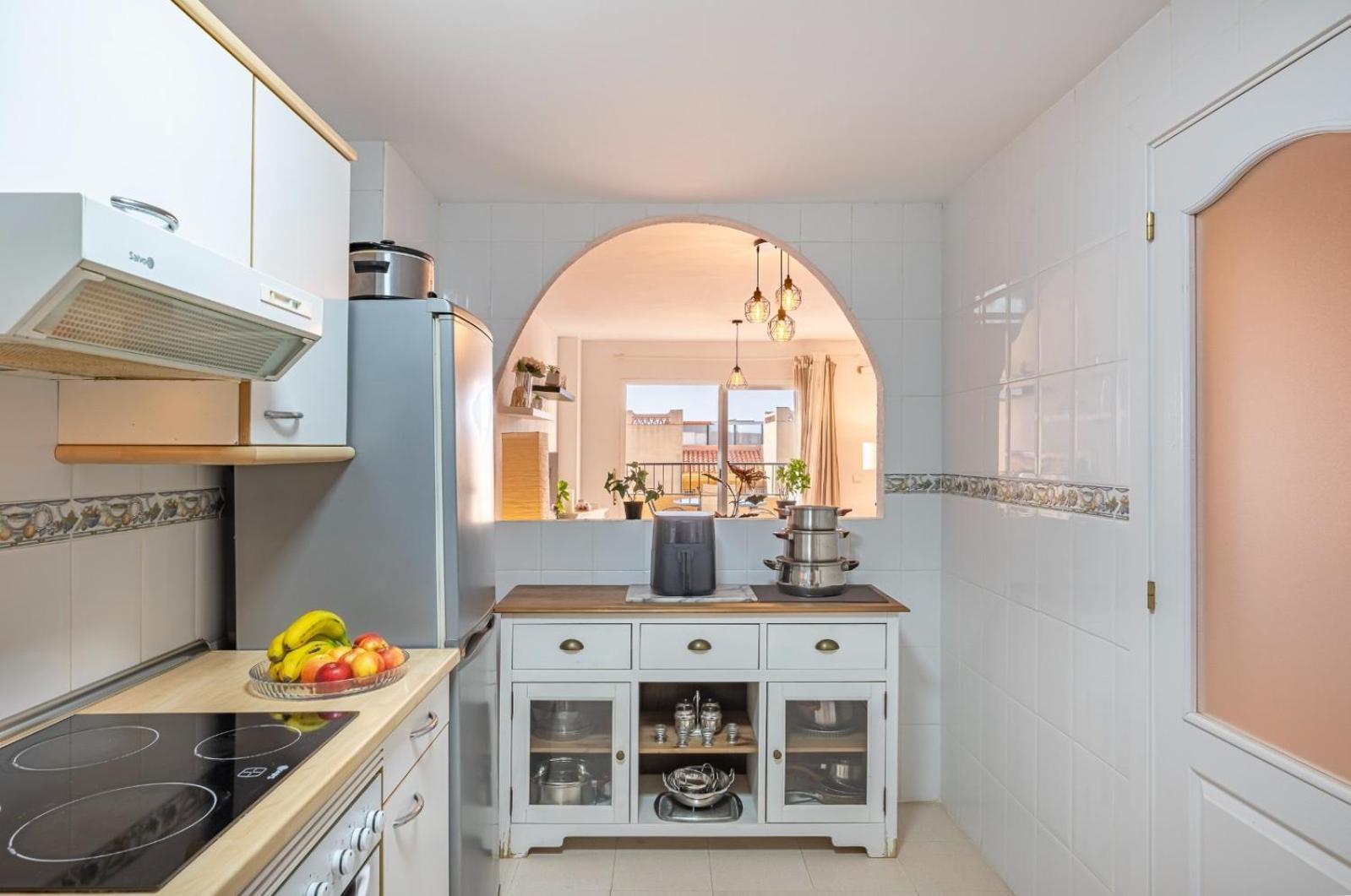Apartamento Acogedor Con Vista Al Mar Málaga Buitenkant foto