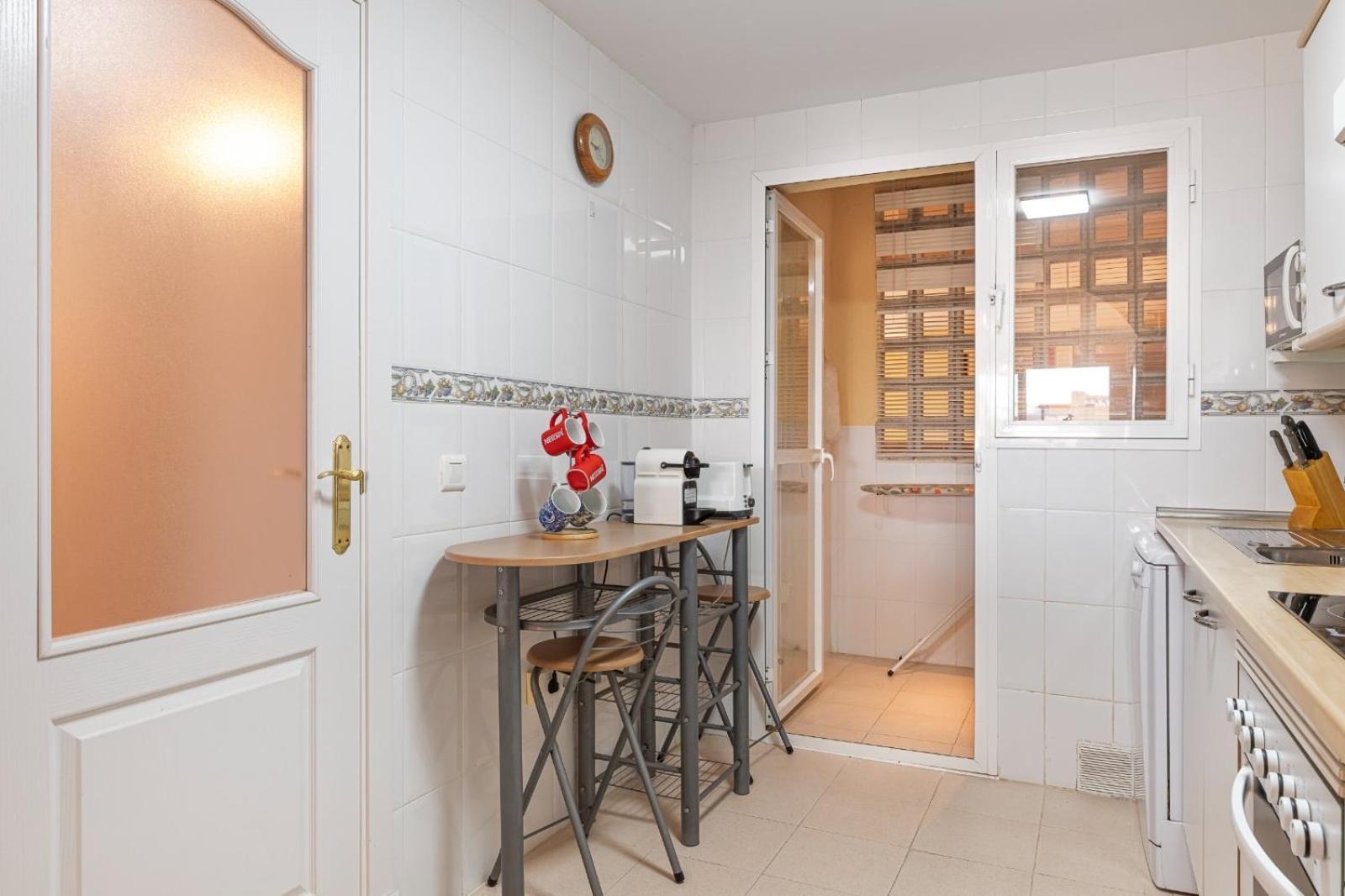 Apartamento Acogedor Con Vista Al Mar Málaga Buitenkant foto