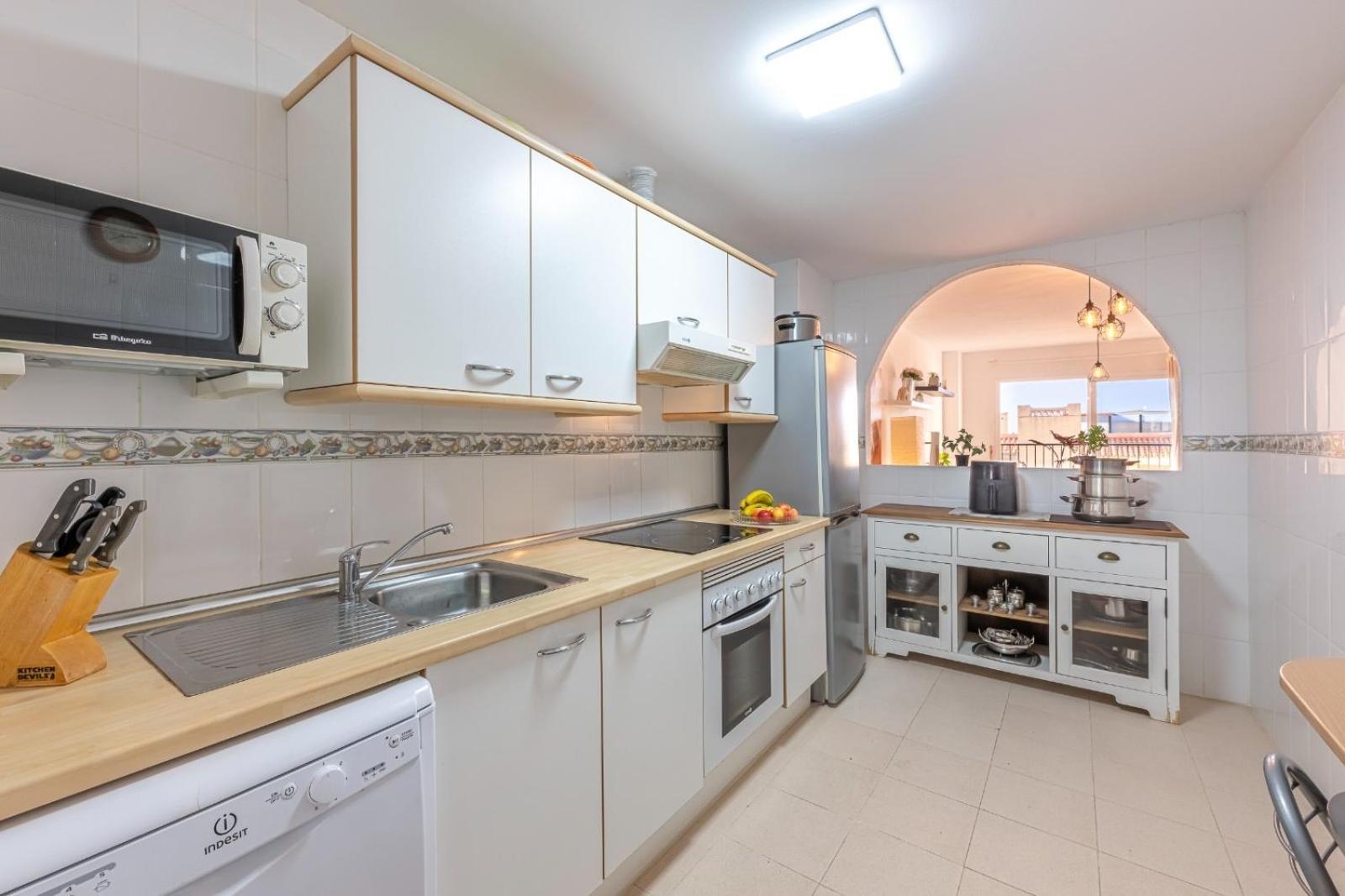 Apartamento Acogedor Con Vista Al Mar Málaga Buitenkant foto